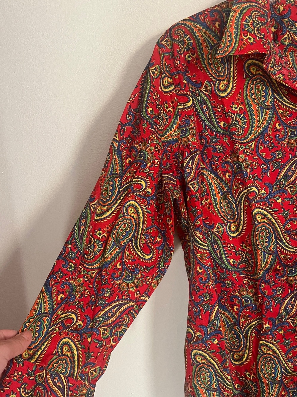 Lauren Ralph Lauren Paisley Shirt - Picture 4 of 9